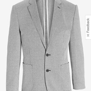 Express Men’s Luxe Comfort Soft Suit Jacket MSRP $248